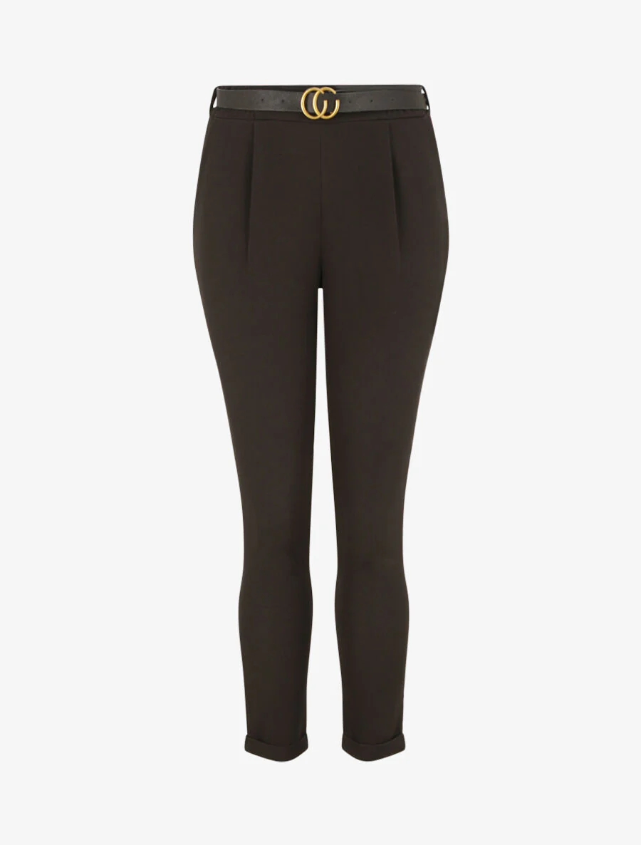 7/8 pincet broek - Zwart