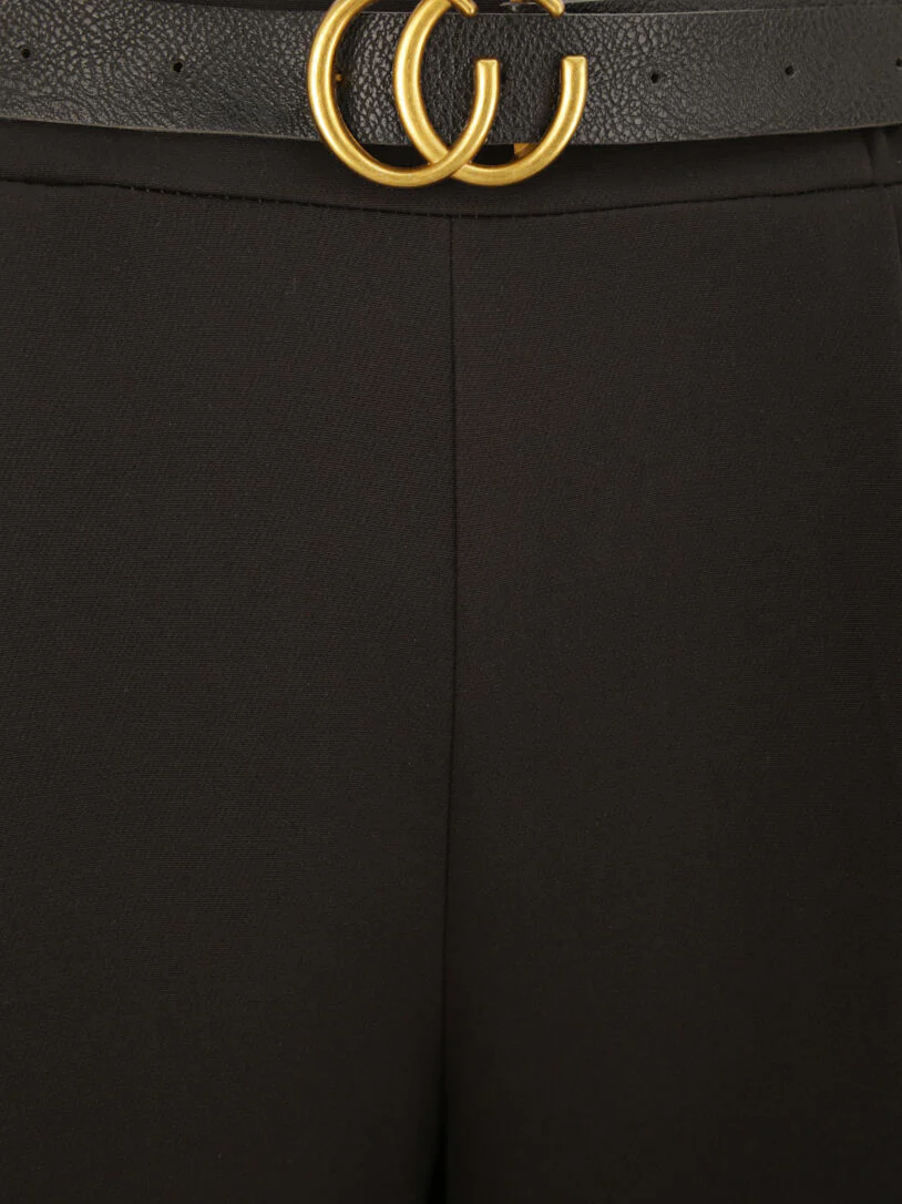 7/8 pincet broek - Zwart - Image 3