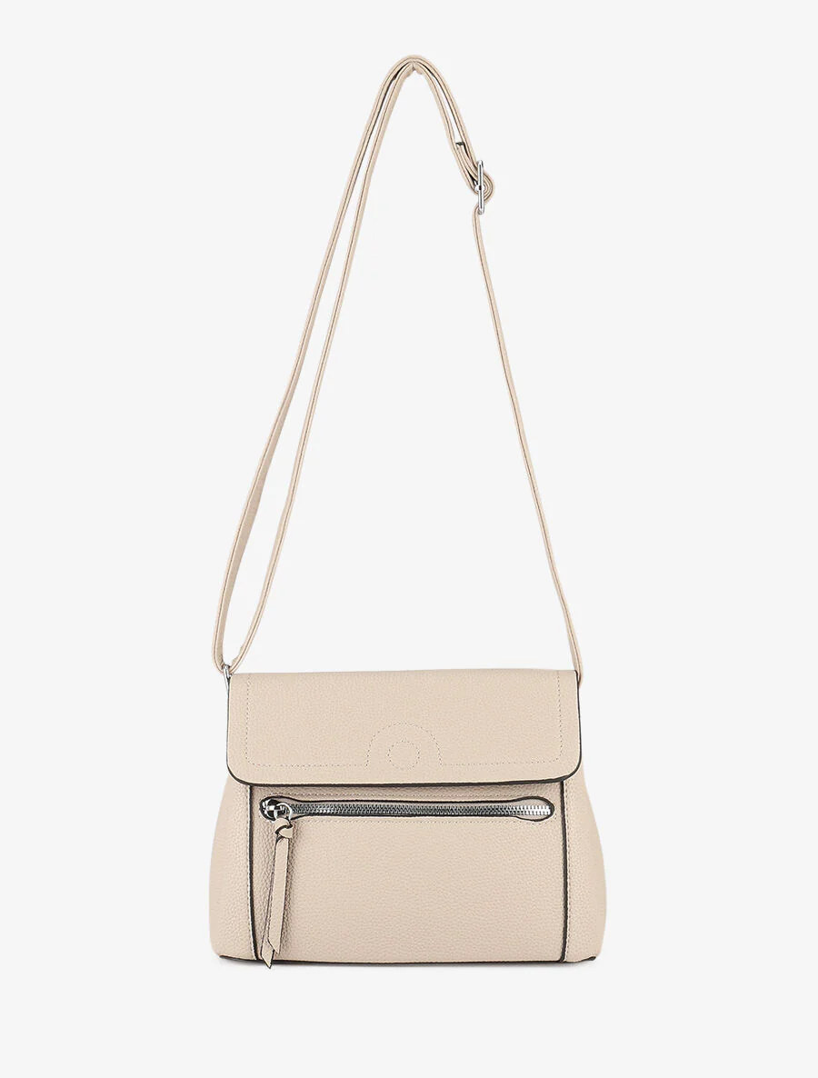 Alicia schoudertas - Licht taupe - Image 3