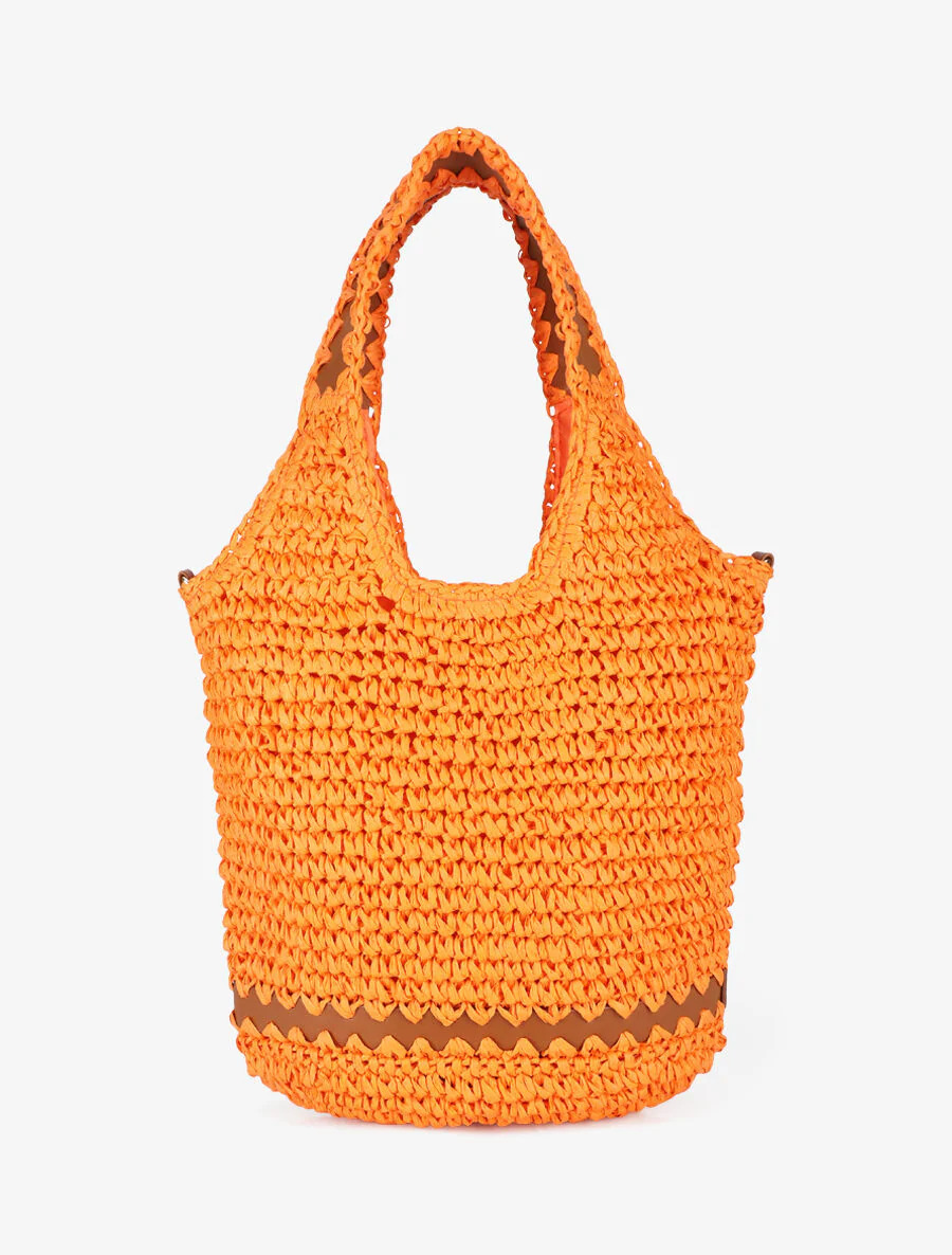 Amandine draagtas - oranje - Image 2