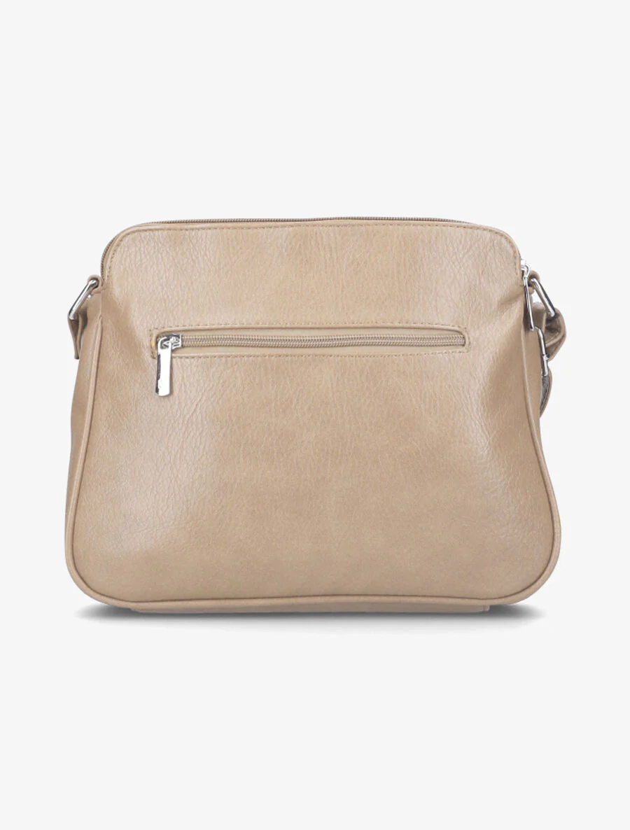 Amara schoudertas - Beige - Image 3