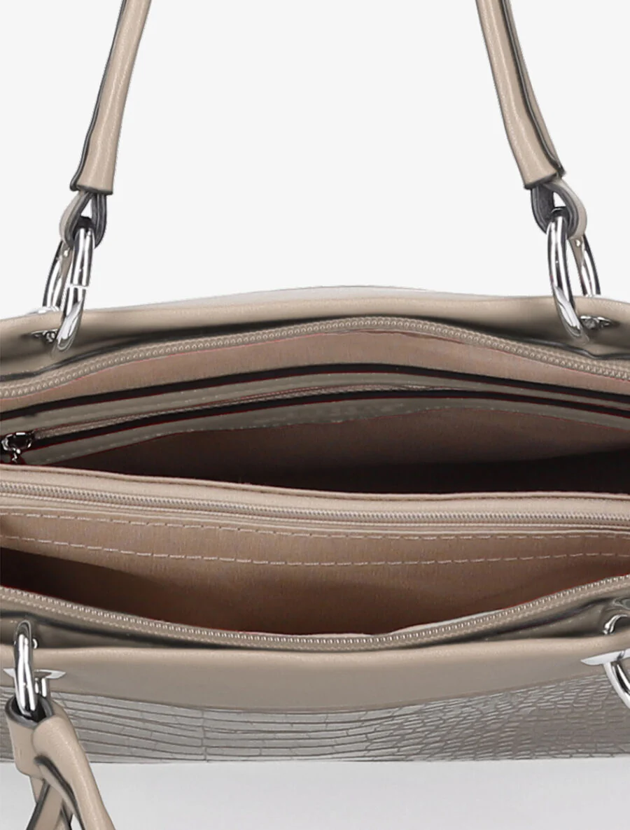 Antonia Handtas - Taupe - Image 6