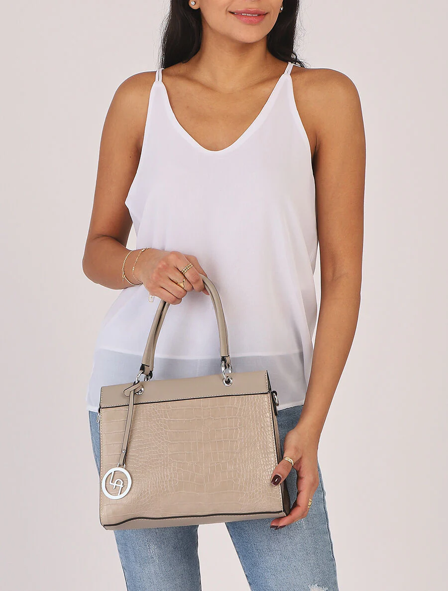 Antonia Handtas - Taupe - Image 7