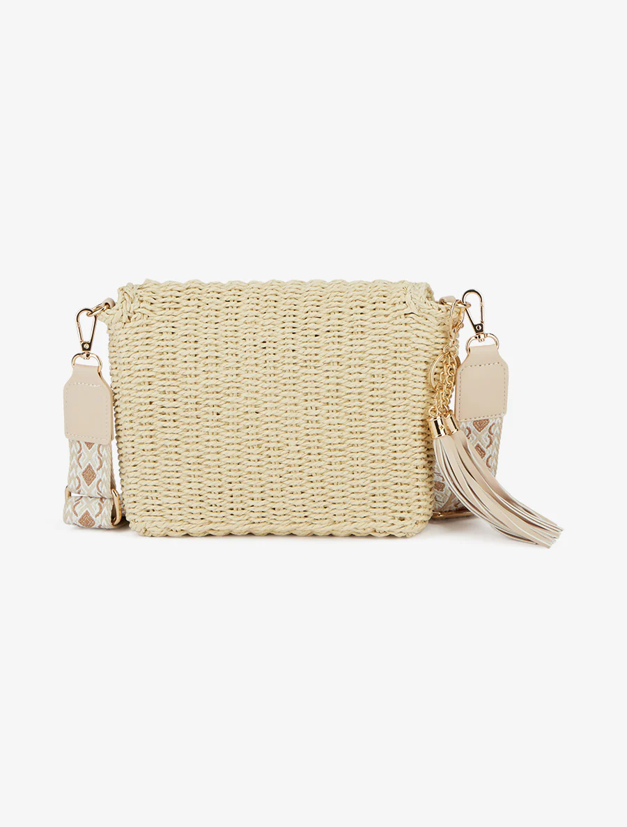 Ariane schoudertas - Beige - Image 2