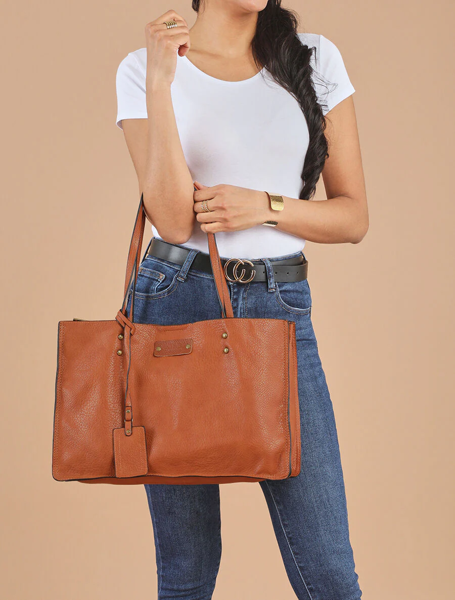 Asiya Handtas - Camel - Image 5