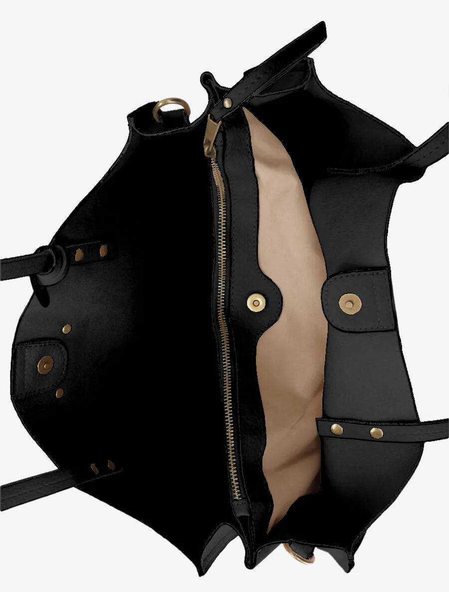 Asiya Handtas - Zwart - Image 4