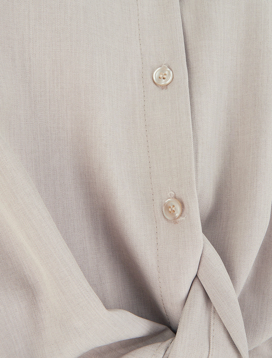 Asymmetrische geknoopte blouse - Mol - Image 3