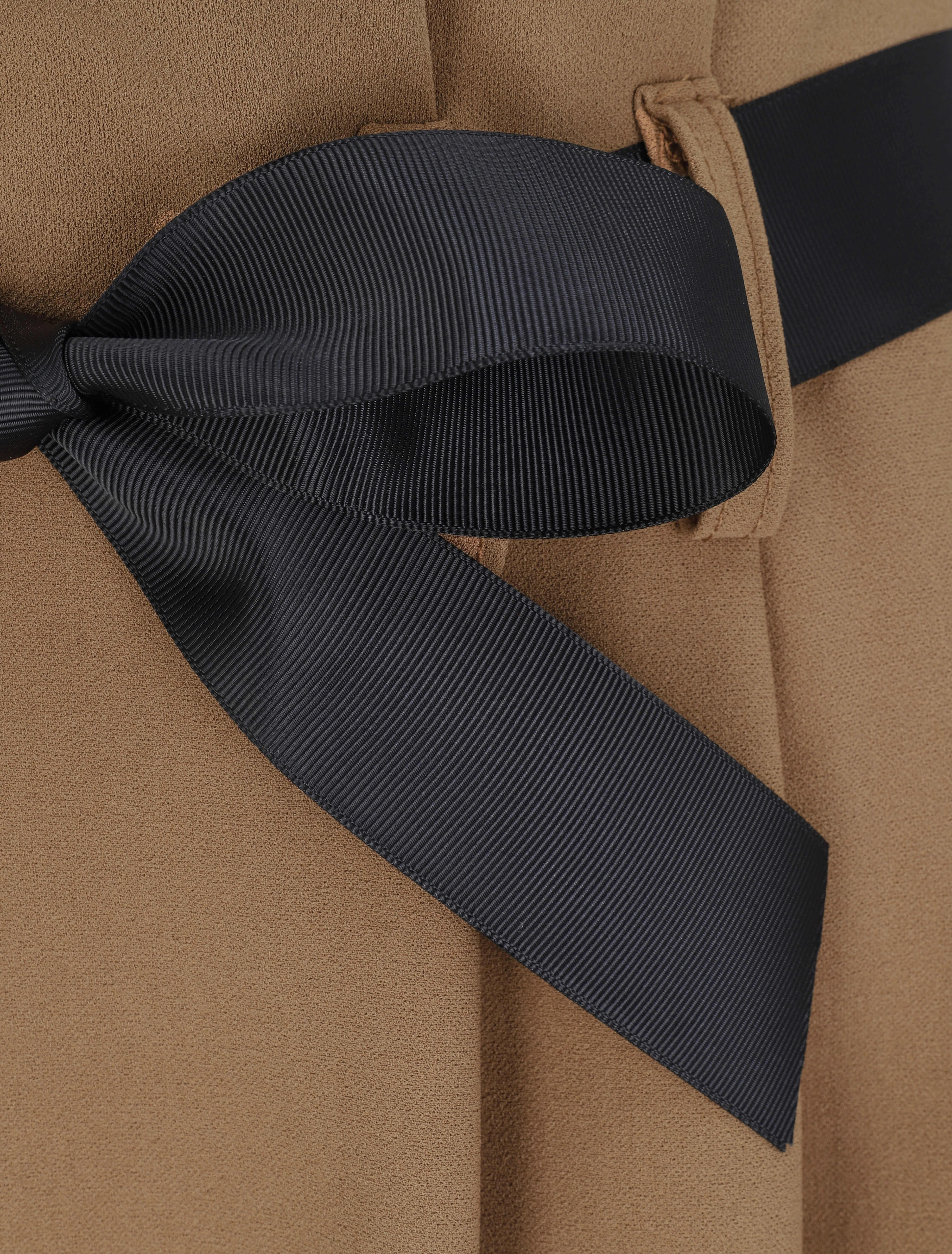 Asymmetrische midi-rok - Bruin - Image 3