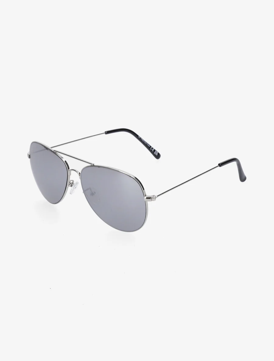 Aviator zonnebril - Zwart/zilver