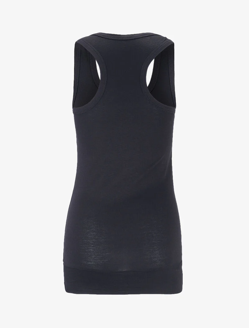 Basis tanktop met racerback - zwart - Image 2