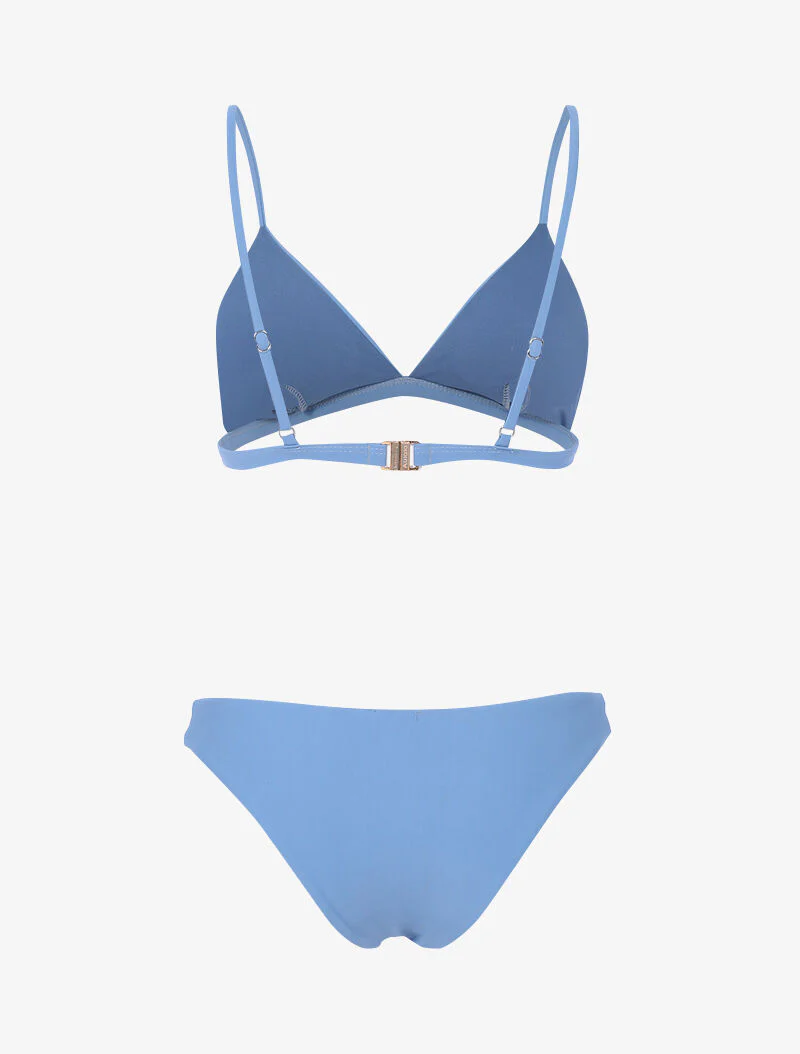 Basis driehoekige bikini - blauw - Image 2