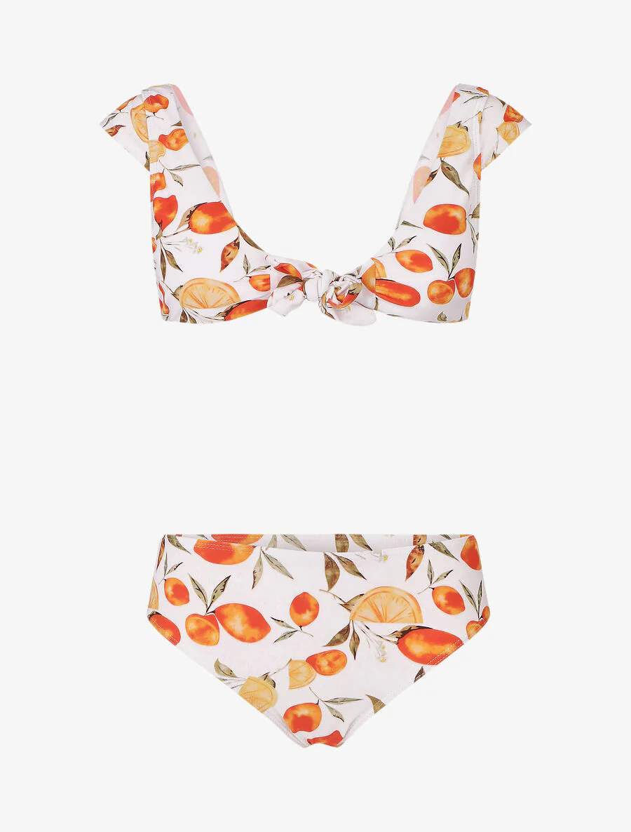Bikini met citroenprint - Wit - Image 2