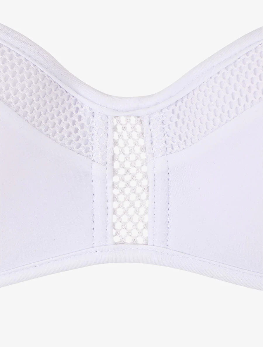 Bikini met kanten detail - Wit - Image 3