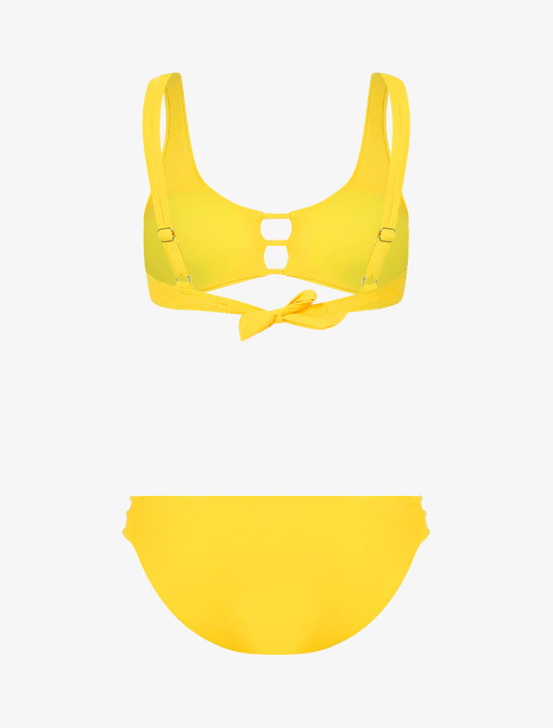 Basis bikini uni - geel - Image 2