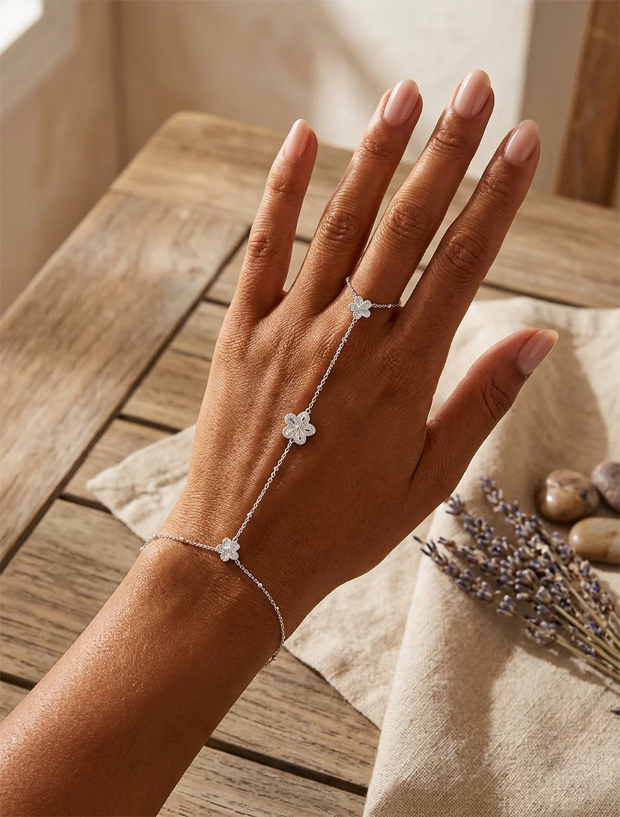 Bloemen handketting - Geld