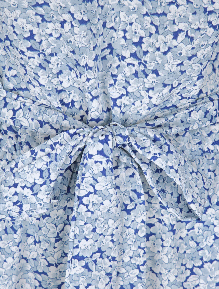 Bloemenprint jumpsuit - Blauw - Image 3