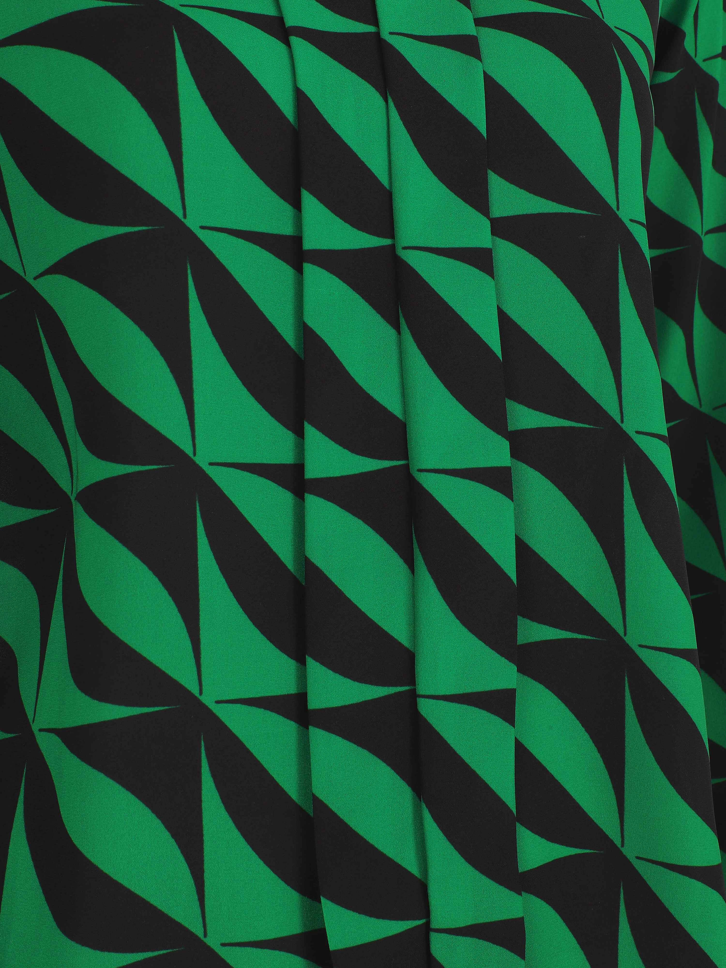 Blouse met driekwartmouwen en grafische print - groen - Image 3