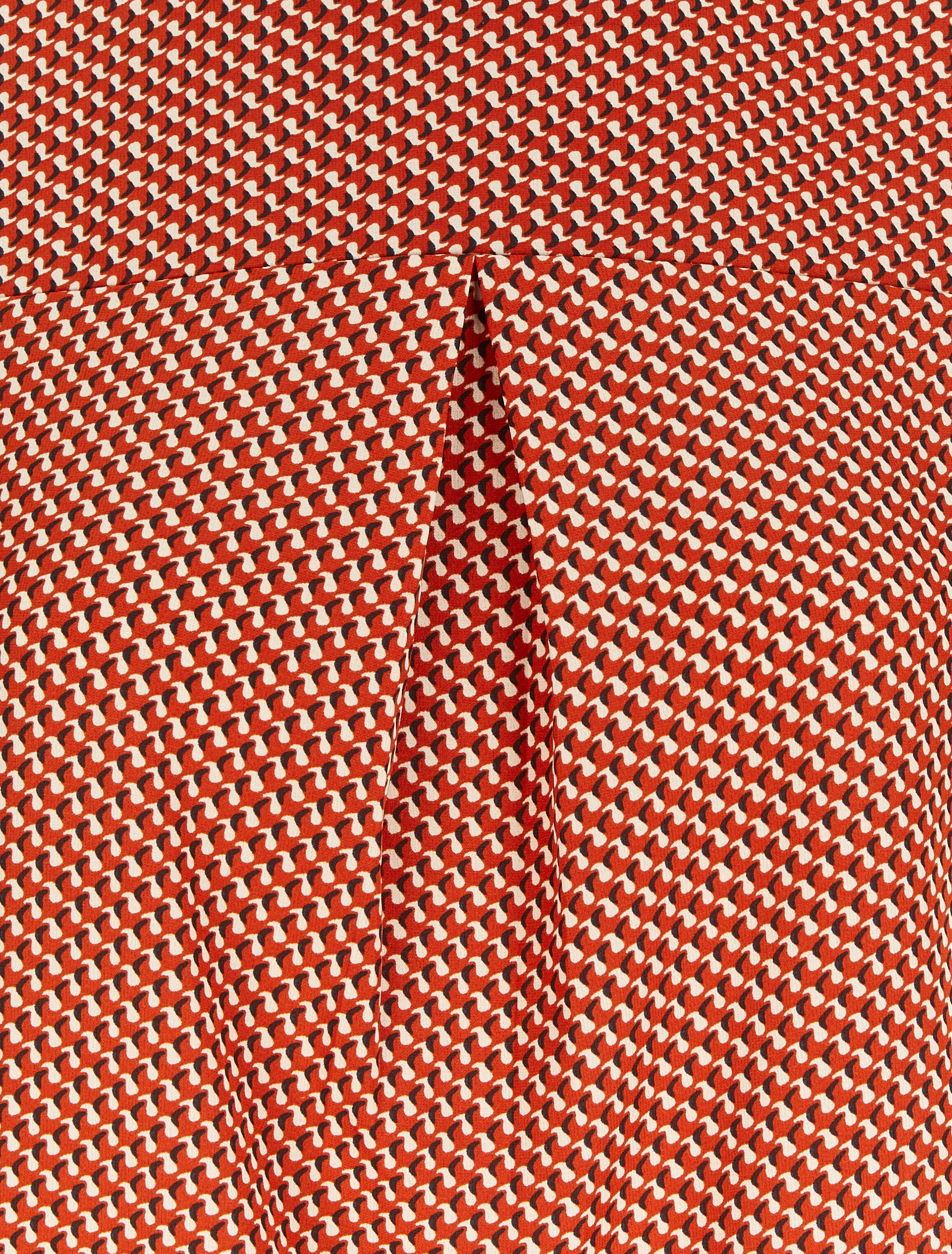 Blouse met grafische print - Rood - Image 3