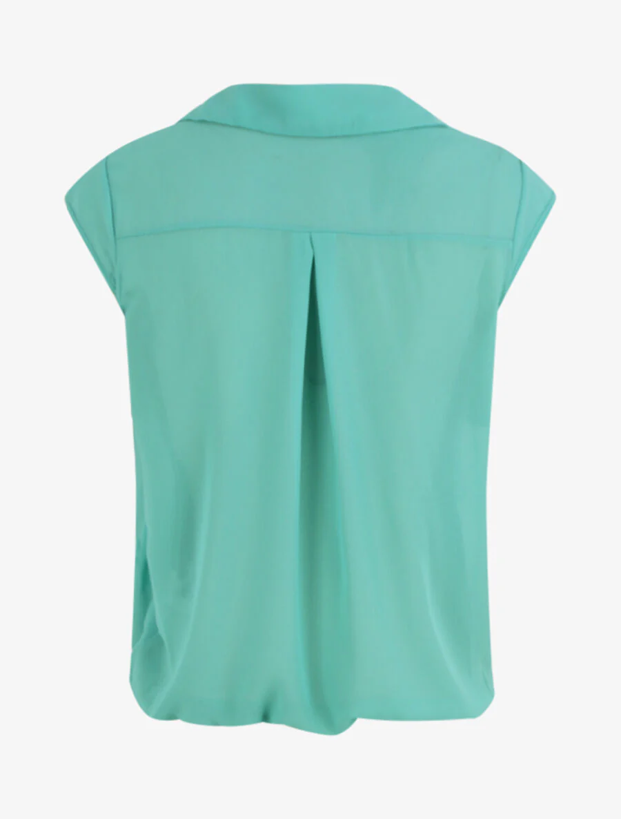 Bovenste elastische broek - Watergroen - Image 2