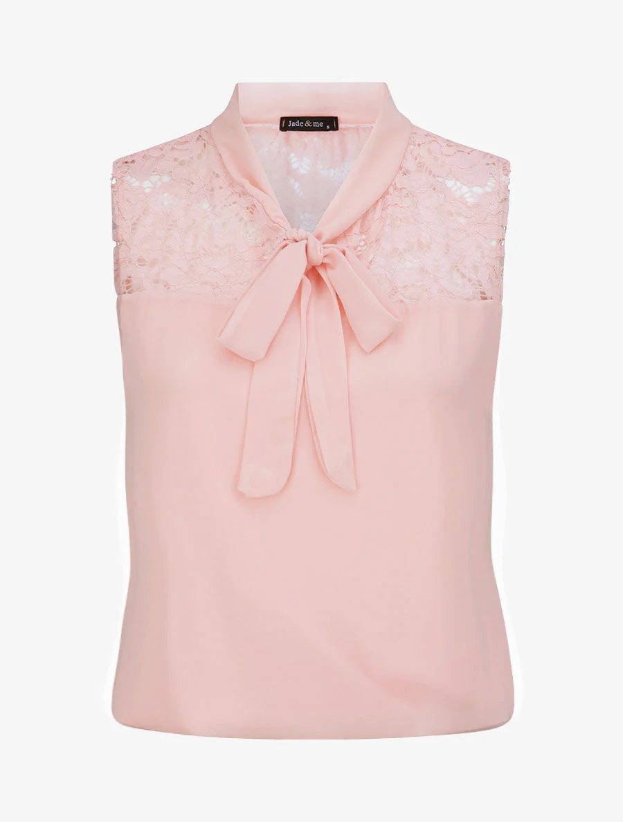 Bovenste stijlvolle kraagbal - Roze