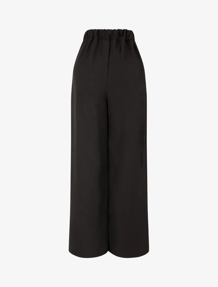 Broek met grote overlappende panelen - Zwart - Image 2