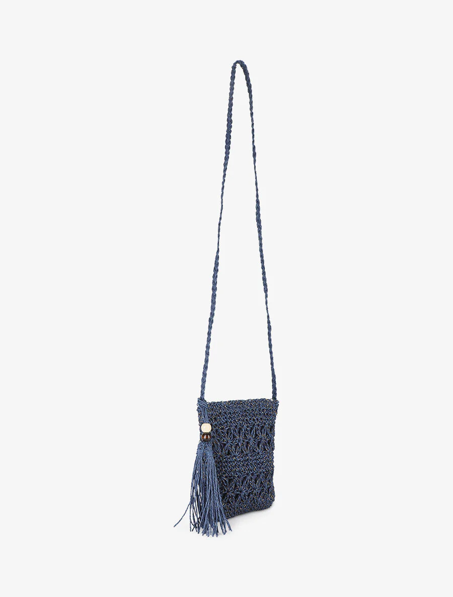 Cecilia schoudertas - Marineblauw - Image 3