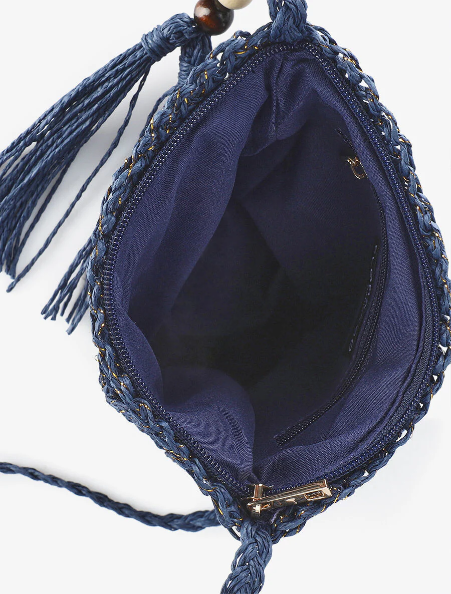 Cecilia schoudertas - Marineblauw - Image 4