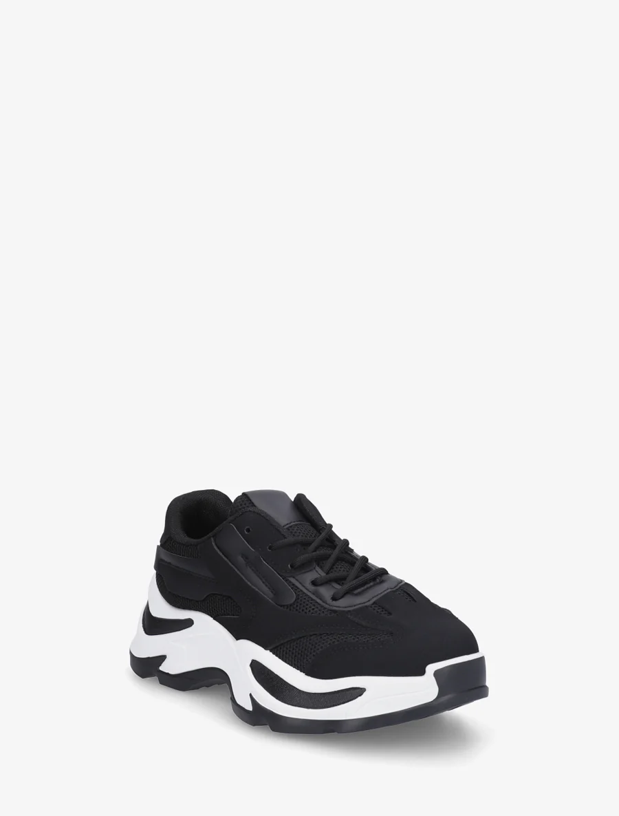 Chunky zool sneakers - Zwart - Image 2