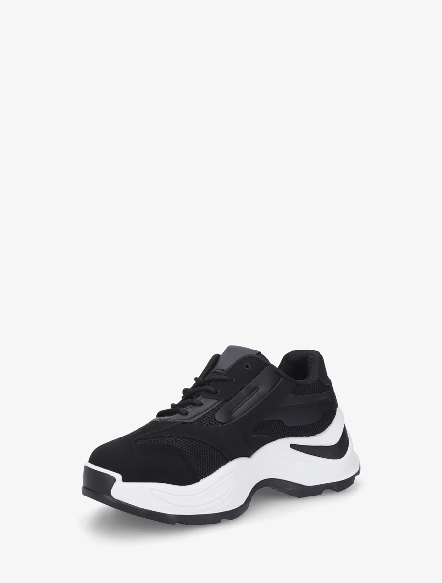 Chunky zool sneakers - Zwart - Image 3