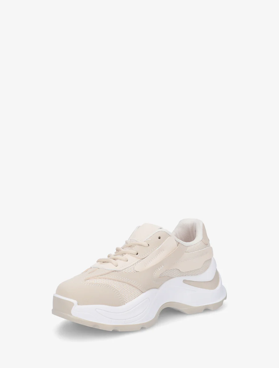 Chunky zool sneakers - Beige - Image 3
