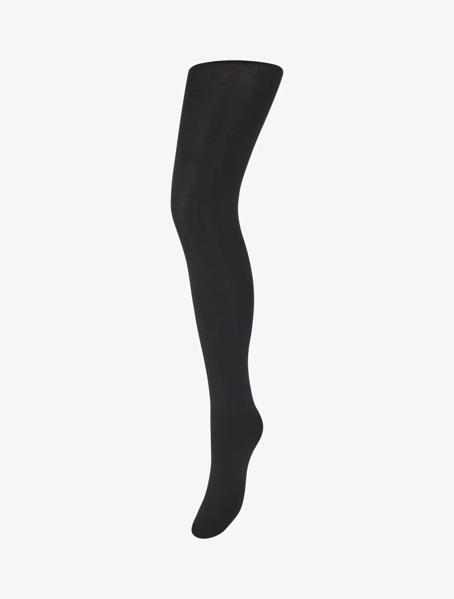 Opaque anti-koude panty's - Zwart