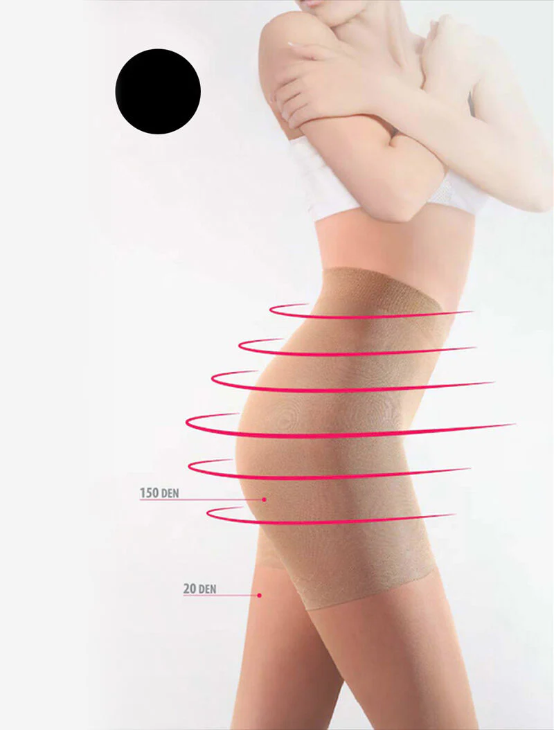 Slim panty's 40 - zwart