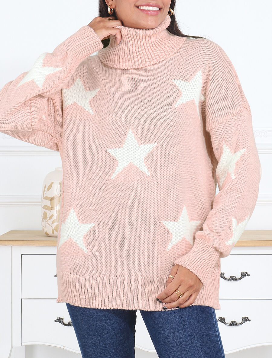 Coltrui met sterrenprint - Roze - Image 4
