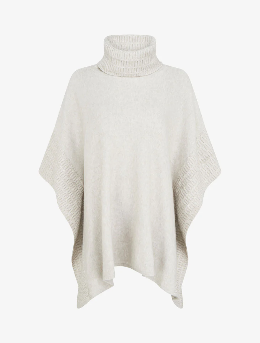 Coltrui poncho - Beige