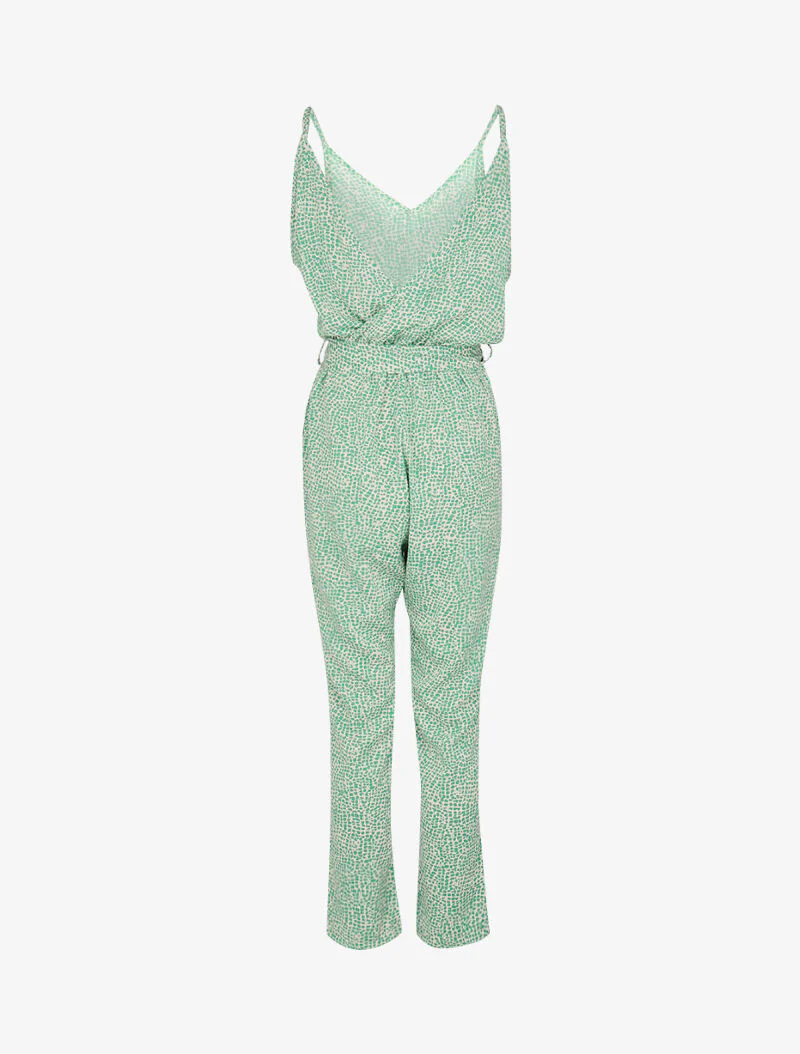 Combinatie met gespikkelde print - groen - Image 2