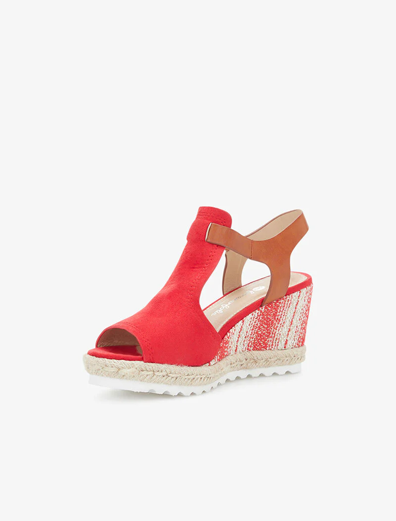 Trimateriaal sleehakken - rood - Image 3
