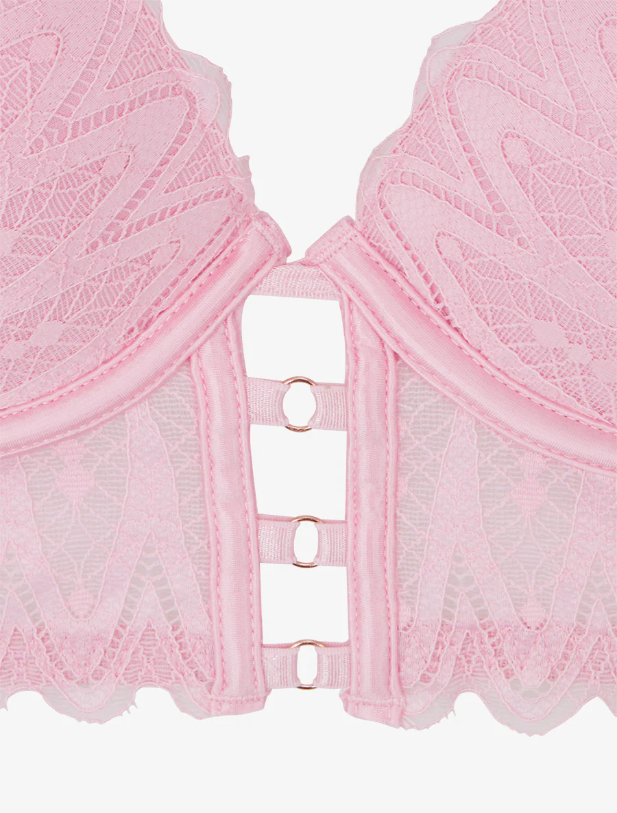 Corsetstijl lingerieset - Roos - Image 4