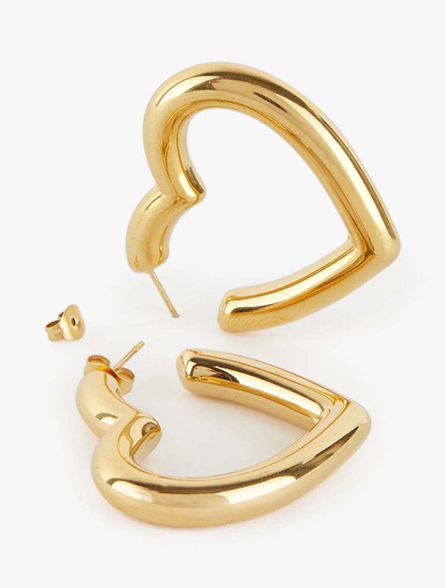 Creoolse hart - Goud - Image 3