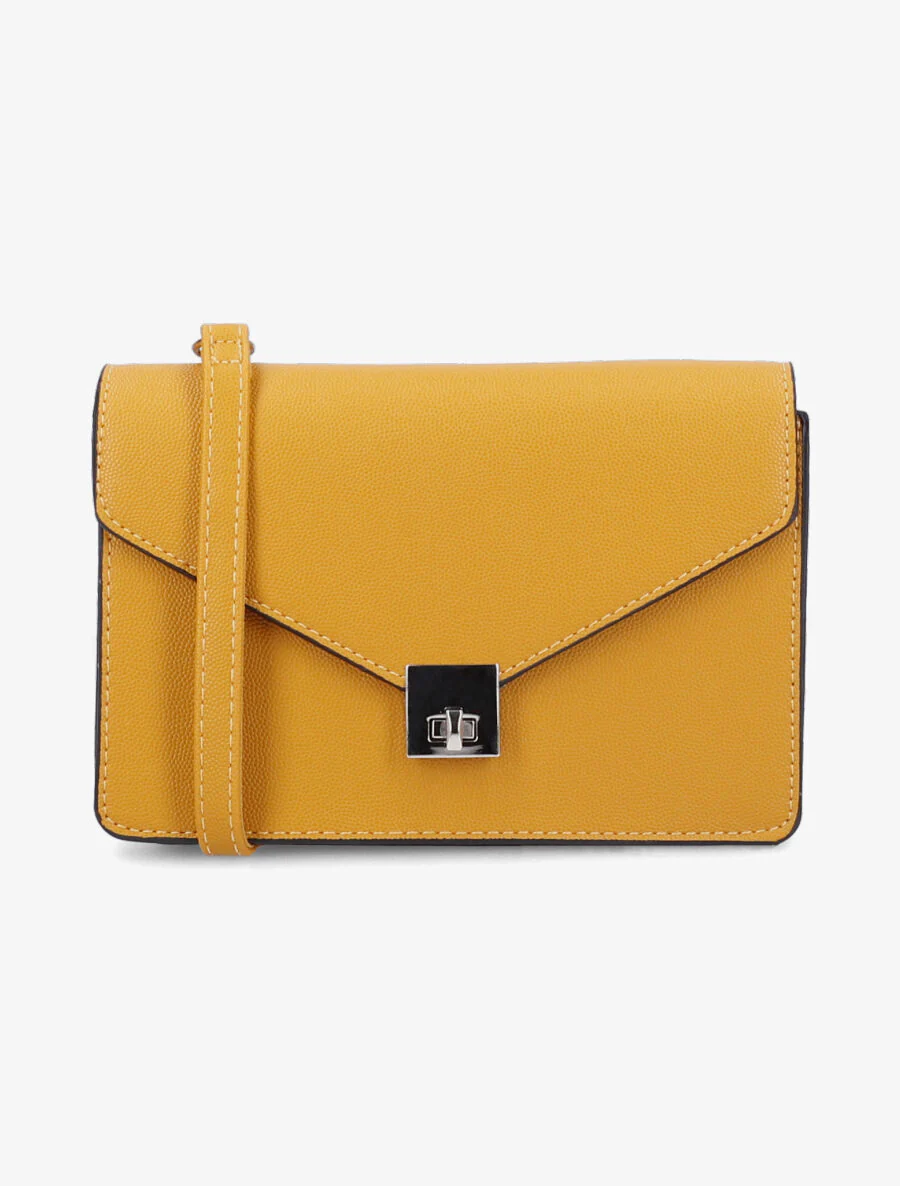 Cyrielle tas - Mosterdgeel