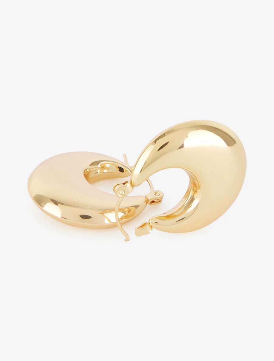Dikke creolen - Goud - Image 3