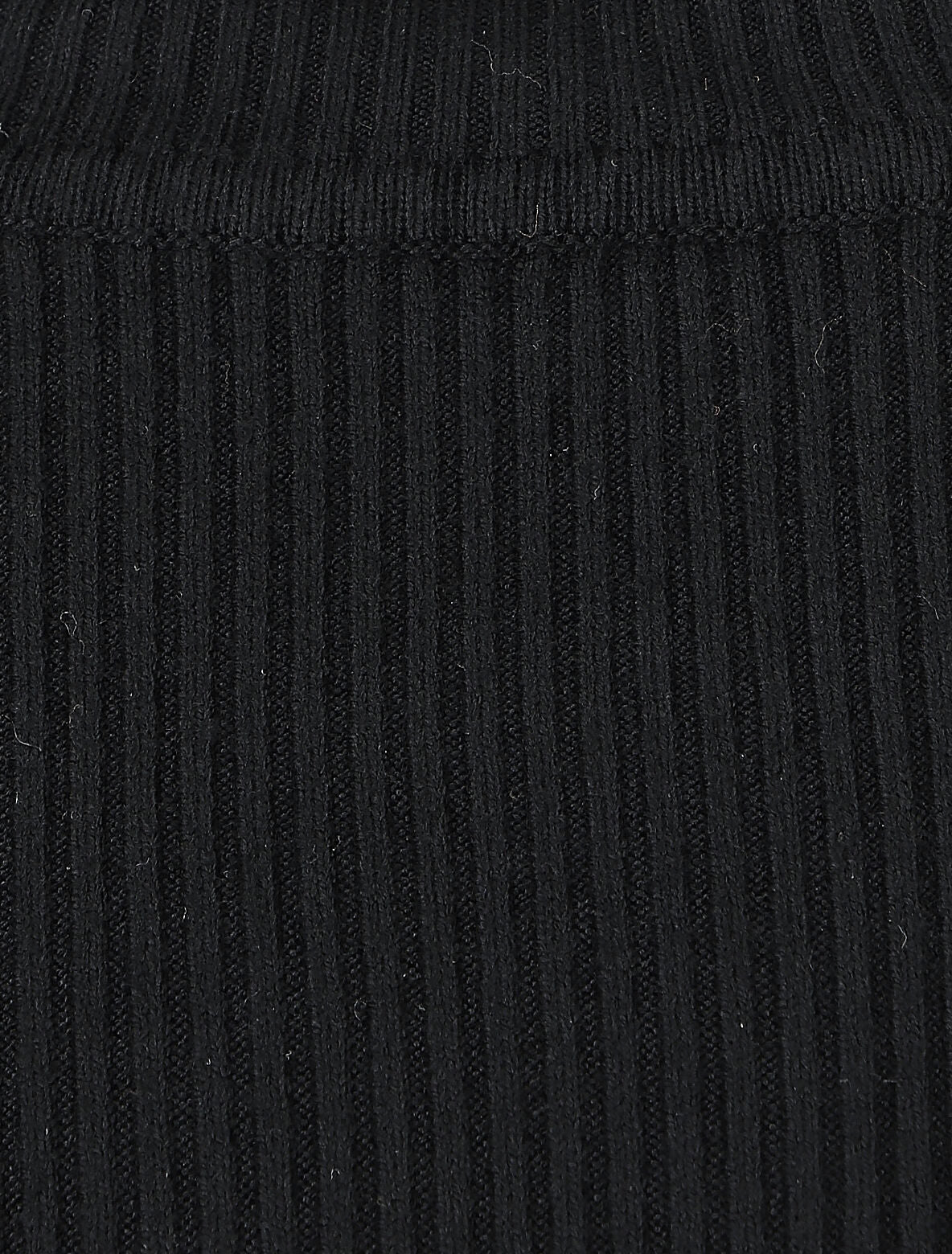 Effen coltrui met strakke pasvorm - Zwart - Image 3