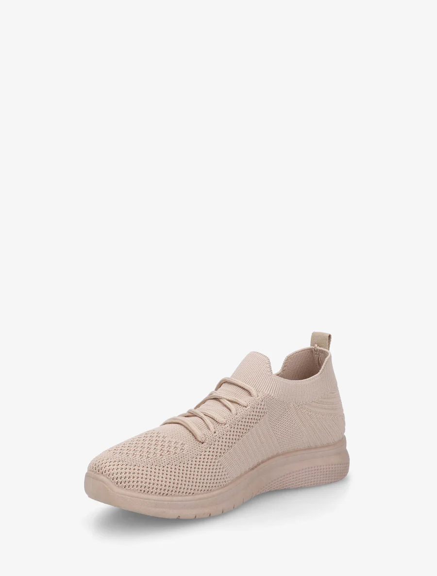 Effen gebreide sneakers - Mol - Image 3