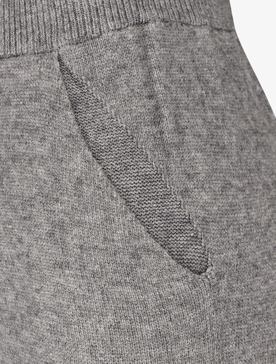 Effen mesh broek - Grijs - Image 3