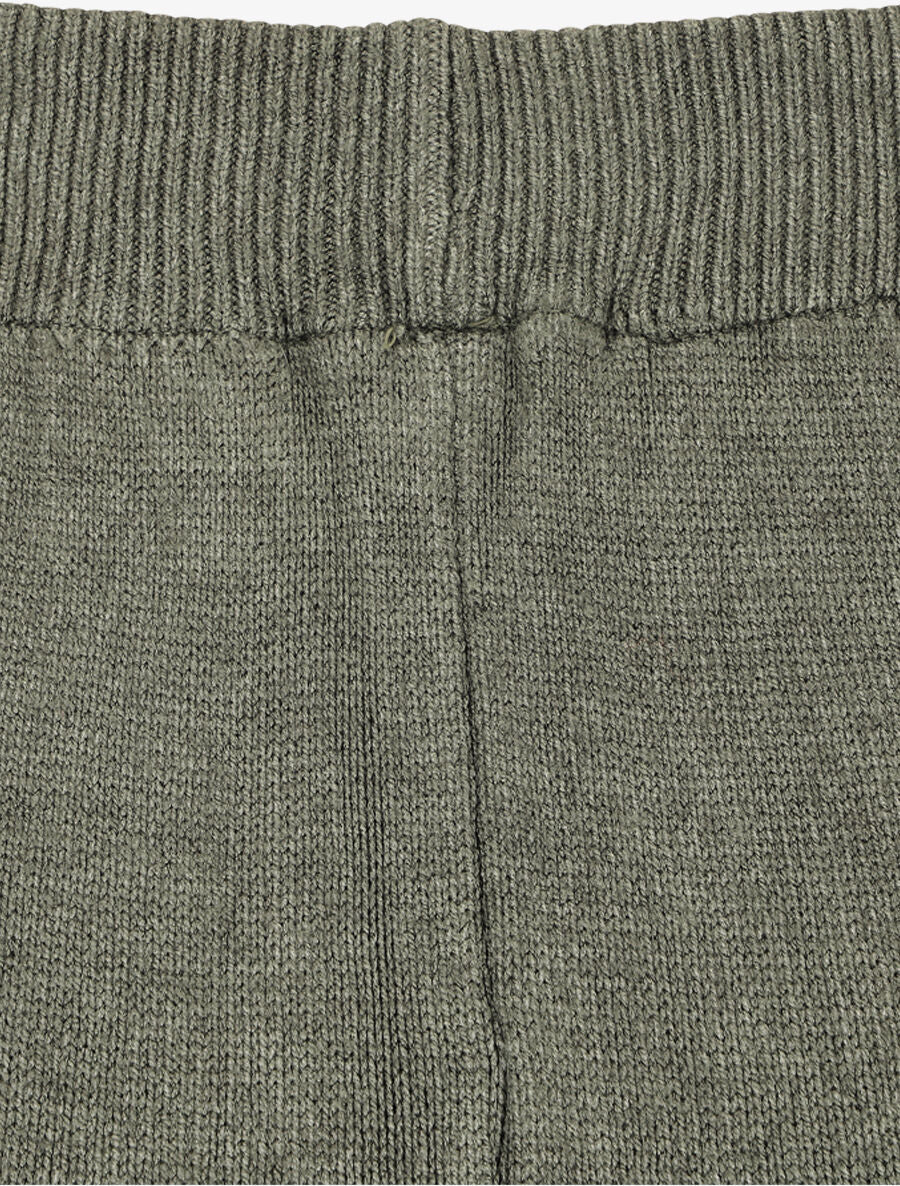 Effen mesh broek - Khaki - Image 3