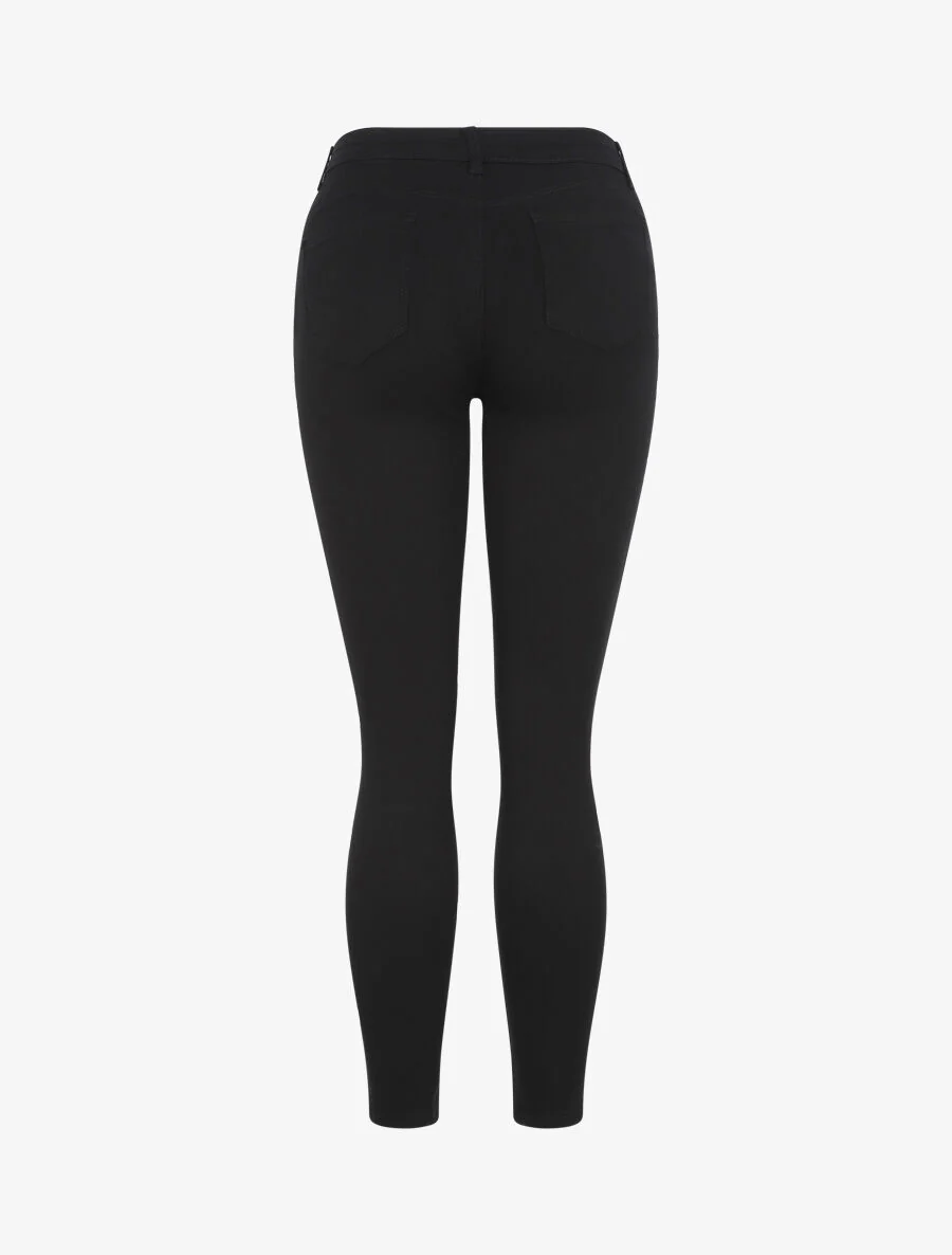 Effen skinny jeans - Zwart - Image 2
