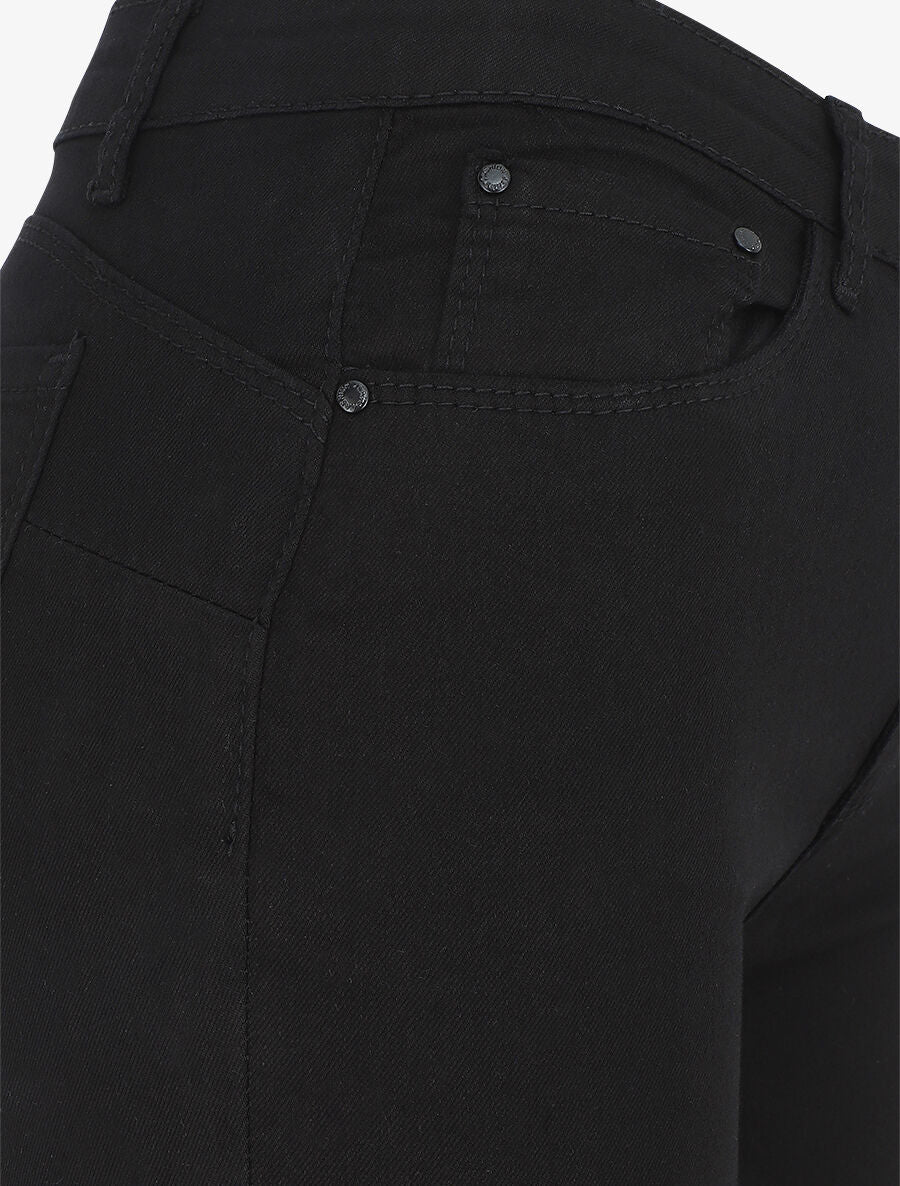 Effen skinny jeans - Zwart - Image 3