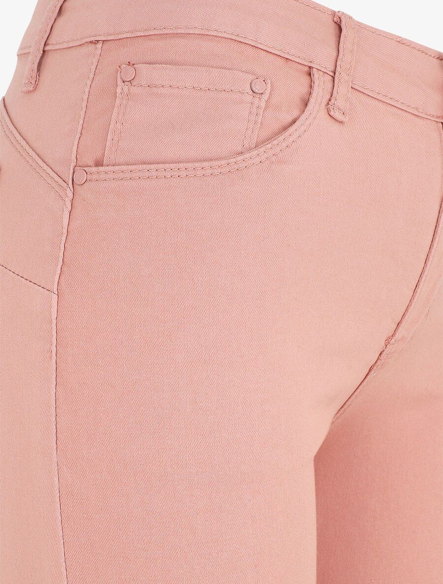 Effen skinny jeans - Zalmroze - Image 3