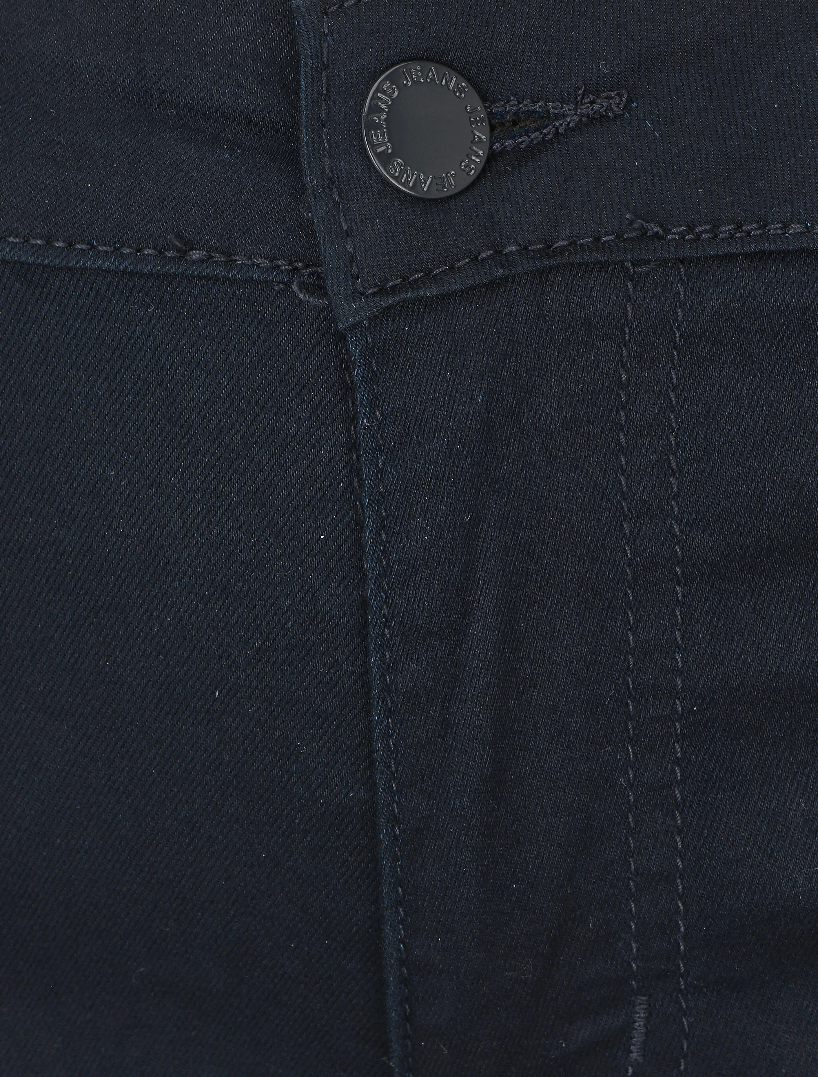 Effen skinny jeans in grote maat - Donkerblauw - Image 3