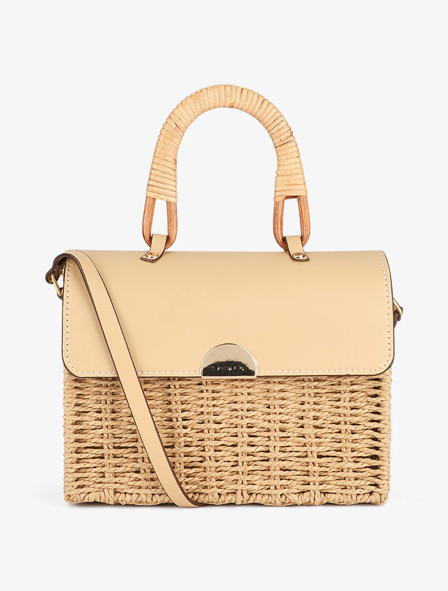 Esperanza handtas - Beige/zand