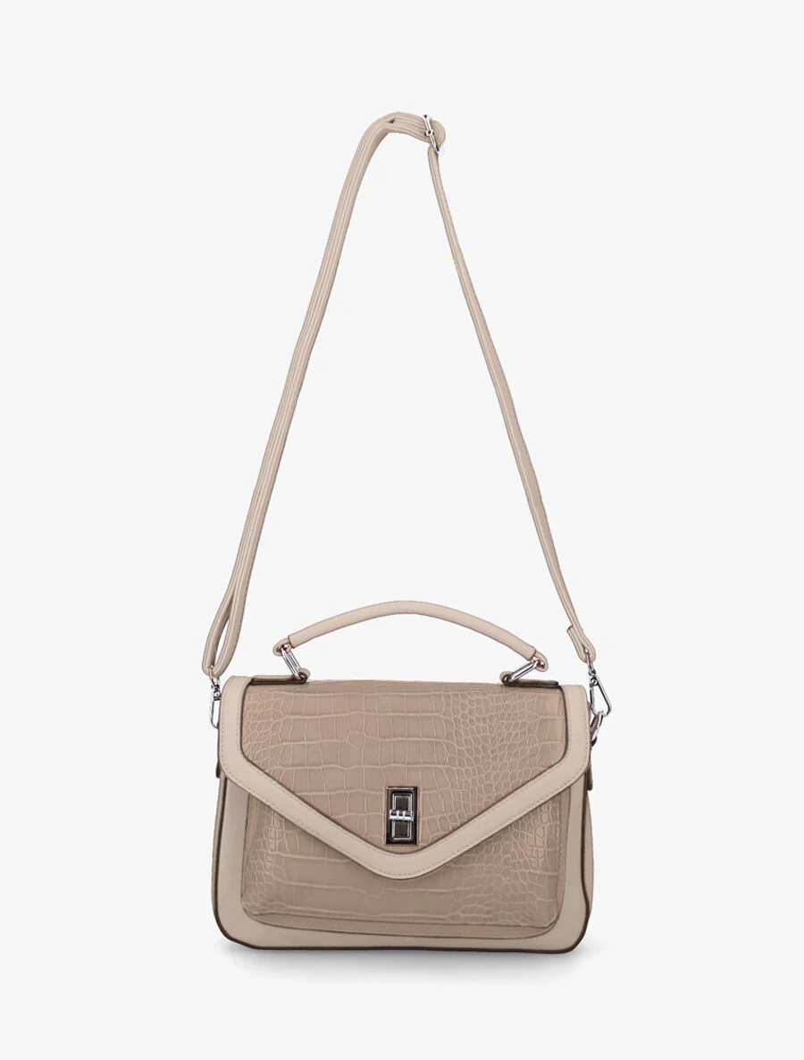 Faith schoudertas - Taupe - Image 3